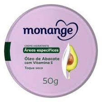 CREME HIDRATANTE MONANGE OLEO ABACATE 50GR