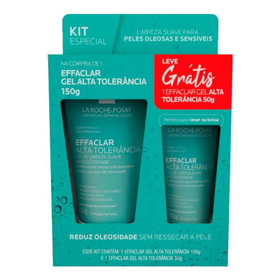 KIT GEL DE LIMPEZA EFACLAR ALTA TOLERANCIA 150G+50G