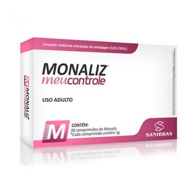 Comprar Monaliz Meu Controle 650mg 30 Comprimidos