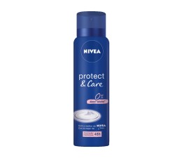 DESODORANTE NÍVEA AEROSOL PROTECT & CARE 48H 150ML
