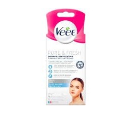 FOLHAS DEPILATÓRIAS VEET PURE FRESH 12 UNIDADES
