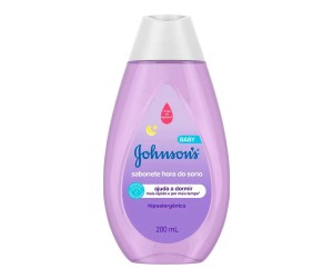 SABONETE LÍQUIDO JOHNSON'S BABY HORA DO SONO 200ML