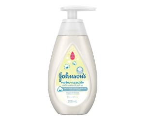 SABONETE LÍQUIDO JOHNSON'S BABY RECÉM-NASCIDO 200ML