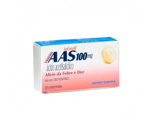 Aas 100mg 30 Comprimidos