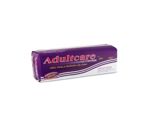 ABSORVENTE GERIÁTRICO ADULTCARE LILÁS 20 UNIDADES CX C/ 12