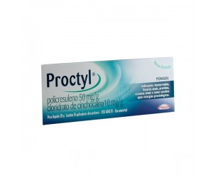 Proctyl Pomada 30g + 10 Aplicadores 
