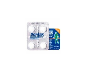 DORILAX 4 COMPRIMIDOS CX C/ 25