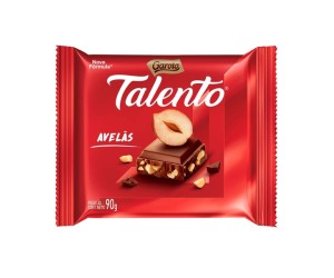 Chocolate Talento Avelãs 25g