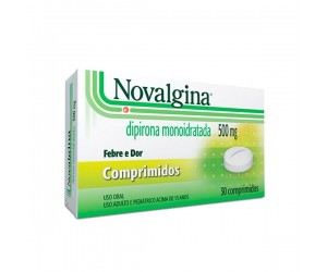 NOVALGINA 500MG 30 COMPRIMIDOS