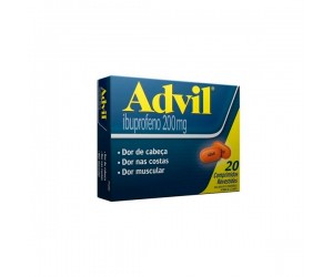 Advil 200mg 20 Comprimidos Revestidos