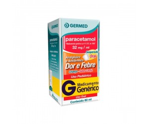 PARACETAMOL INFANTIL 32MG/ML 60ML - GERMED