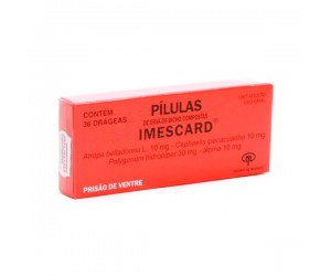 IMESCARD PÍLULAS 36 DRÁGEAS