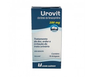 UROVIT 200MG 18 DRÁGEAS