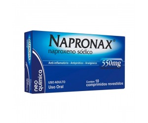 Napronax 550mg 10 Comprimidos Revestidos