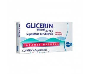 Glicerin Supositorios Adulto 6 Unid 