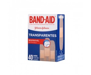 Band Aid Transparente 40 Unid