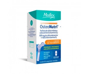 Osteonutri 600mg + 400ui 60 Comprimidos Revestidos