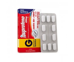 Ibuprofeno 400mg 10 Comprimidos