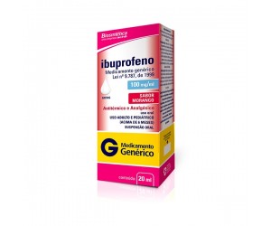 Ibuprofeno 100mg/ml 20ml  