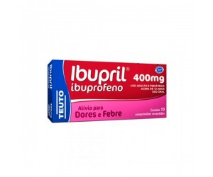 Ibupril 400mg 10 Comprimidos Revestidos