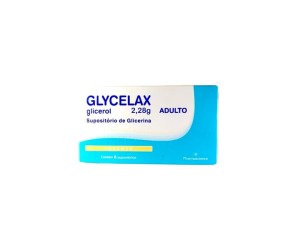 GLYCELAX SUPOSITÓRIO ADULTO 6 UNIDADES