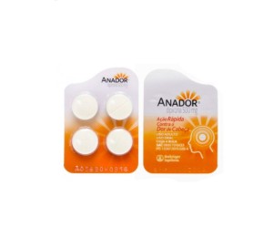 ANADOR 500MG 4 COMPRIMIDOS