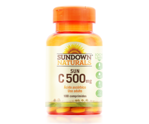 Vitamina C 500mg Sundown Naturals 100 Comprimidos