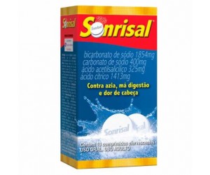 SONRISAL TRADICIONAL 10 COMPRIMIDOS EFERVESCENTES