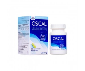 Oscal 500mg 60 Comprimidos Revestidos