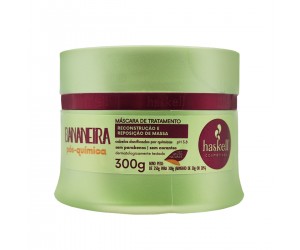 MÁSCARA DE TRATAMENTO BANANEIRA PÓS-QUÍMICA HASKELL 300G