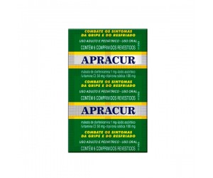 APRACUR 6 COMPRIMIDOS REVESTIDOS