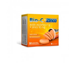 Biovita C Zinco 1g 30 Comprimidos Revestidos