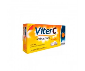 VITER C 500MG ZERO AÇUCAR 20 COMPRIMIDOS