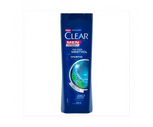 SHAMPOO CLEAR ANTICASPA MEN ICE COOL MENTHOL 400ML