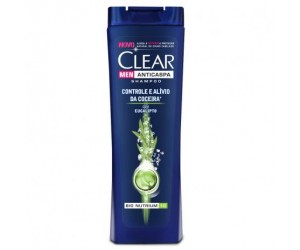 Shampoo Clear Men Anticasp Controle Alivio Da Coceira 400ml