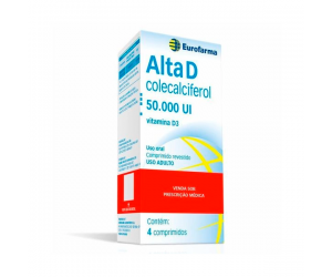 ALTAD 50.000 UI 4 COMPRIMIDOS