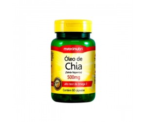 ÓLEO DE CHIA 500MG 60 CÁPSULAS