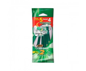 APARELHO DE BARBEAR BIC COMFORT SENSITIVE LEVE 4 PG 3 UNID