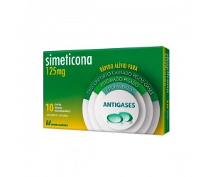 SIMETICONA 125MG 10 CÁPSULAS MOLES - UNIÃO QUIMICA