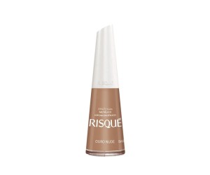 ESMALTE RISQUE METÁLICO OURO NUDE 8ML