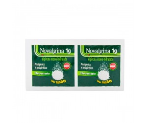 NOVALGINA 1G 2 COMPRIMIDOS EFERVESCENTES