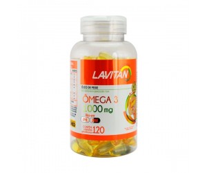 LAVITAN ÔMEGA 3 1000MG 120 CÁPSULAS