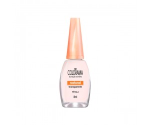 ESMALTE COLORAMA NATURAL TRANSPARENTE PÉTALA 8ML VIDRO 1 UNID