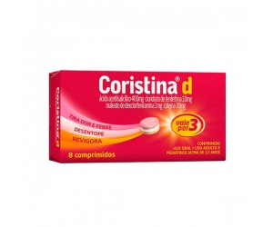 CORISTINA D 8 COMPRIMIDOS