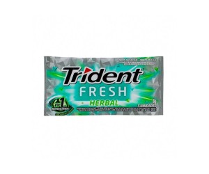 CHICLETE TRIDENT HERBAL FRESH 8G