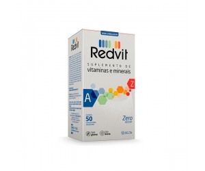 REDVIT SUPLEMENTO VITAMÍNICO E MINERAL 50 COMPRIMIDOS