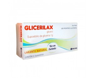 GLICERILAX LACTENTE 6 SUPOSITORIOS