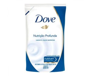 SABONETE LÍQUIDO DOVE NUTRIÇÃO PROFUNDA REFIL 200ML