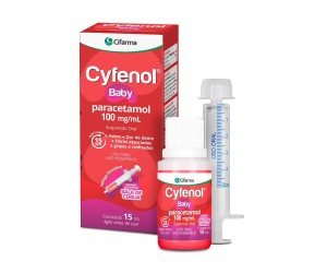 CYFENOL BABY 100MG SABOR CEREJA 15ML 