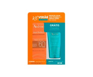 AVENE PROTETOR SOLAR MAT PERFECT COR FPS60 40G+GEL LIMPEZA 